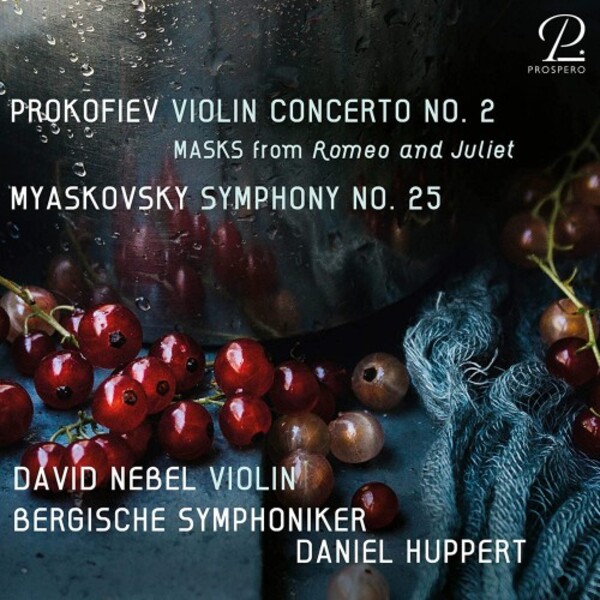 Prokofiev - Violin Concerto no.2, Masks; Myaskovsky - Symphony no.25 | Prospero Classical PROSP0048