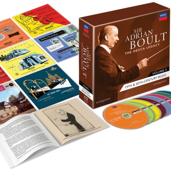 Sir Adrian Boult: The Decca Legacy Vol.3 - 19th- & 20th-Century Music | Australian Eloquence ELQ4842284