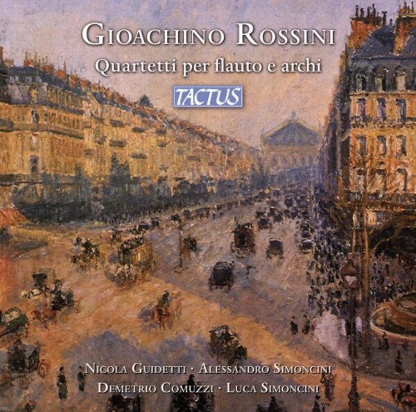 Rossini - Quartets for Flute and Strings | Tactus TC791806
