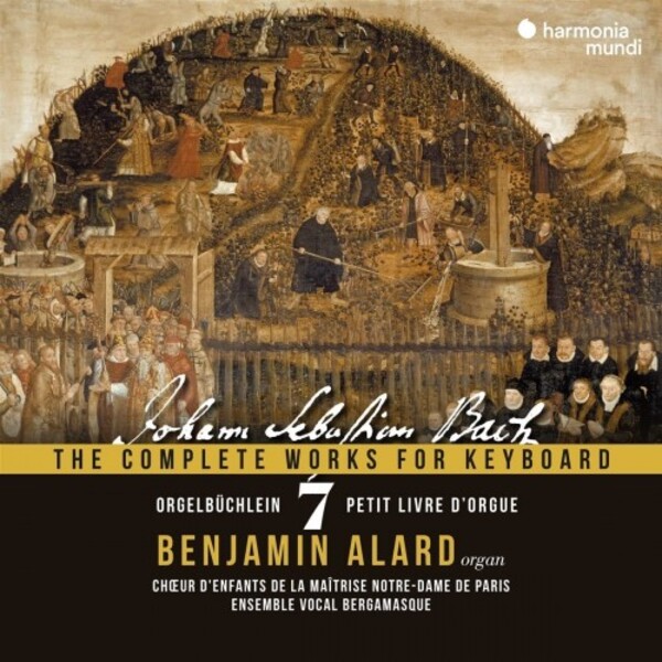 JS Bach - The Complete Works for Keyboard Vol.7: Orgelbuchlein | Harmonia Mundi HMM90249899