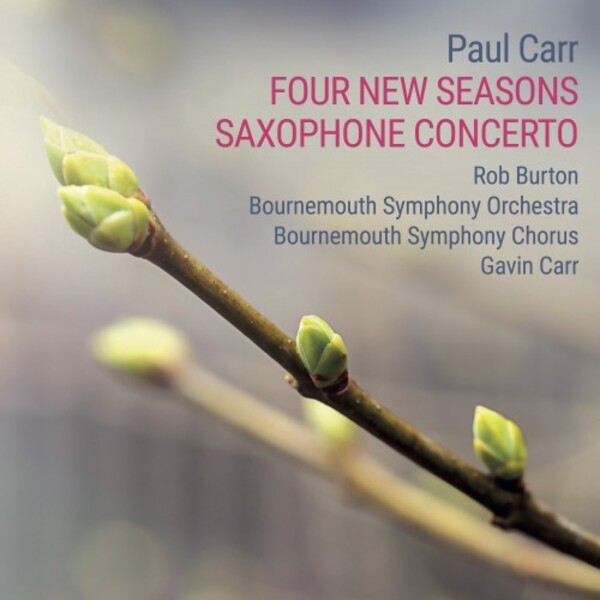 P Carr - Four New Seasons, Saxophone Concerto | Stone Records ST1212