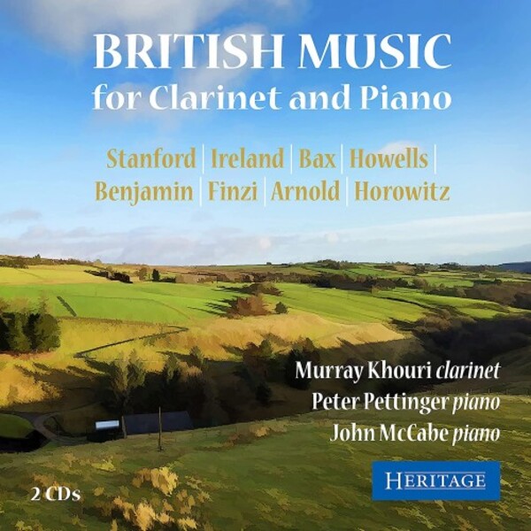 British Music for Clarinet | Heritage HTGCD14950