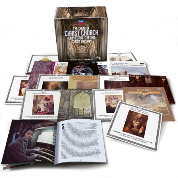 Simon Preston & Christ Church Cathedral Choir: Complete Argo & L’Oiseau-Lyre Recordings | Decca 4852118