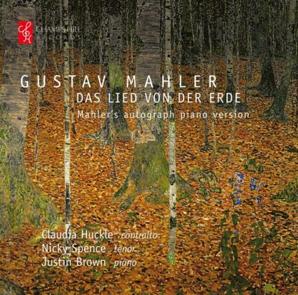 Mahler - Das Lied von der Erde (piano version) | Champs Hill Records CHRCD167