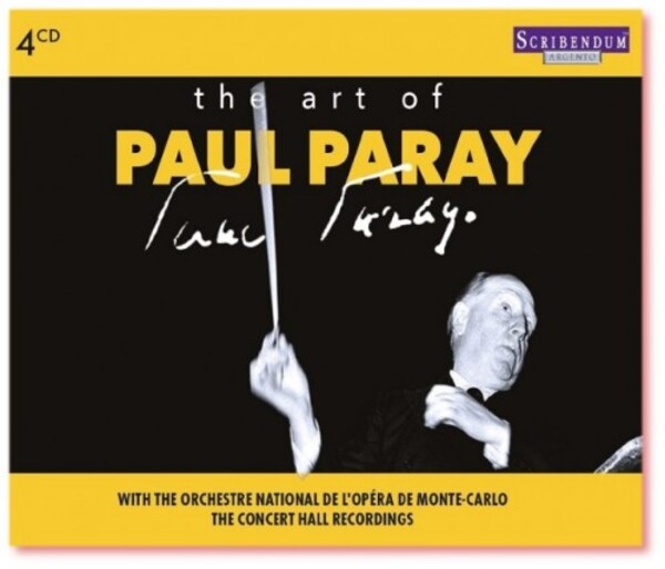 The Art of Paul Paray: The Concert Hall Recordings | Scribendum SC838