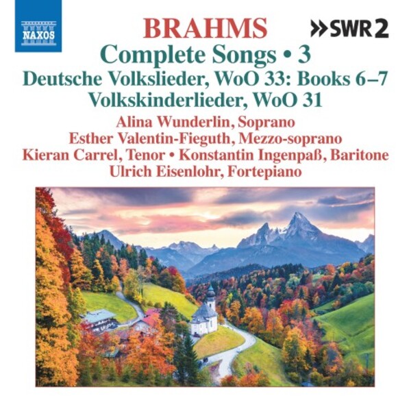 Brahms - Complete Songs Vol.3 | Naxos 8574346