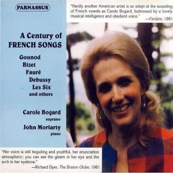 Carole Bogard: A Century of French Songs | Parnassus PACD960367