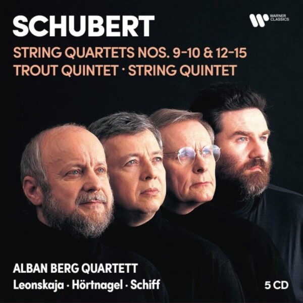 Schubert - String Quartets 9-10 & 12-15, Trout Quintet, String Quintet | Warner 5419720579