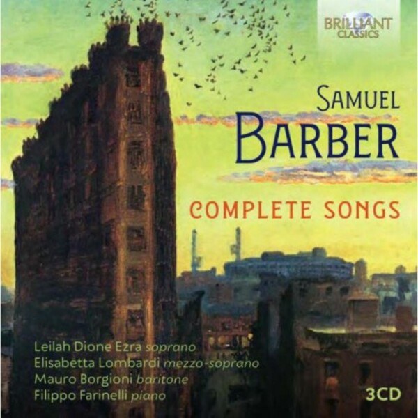 Barber - Complete Songs | Brilliant Classics 96514