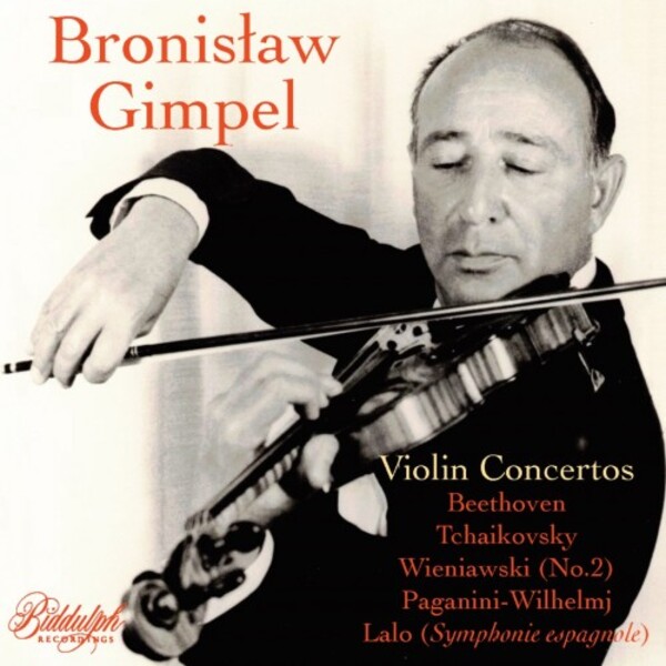 Bronislaw Gimpel plays Violin Concertos | Biddulph 850242