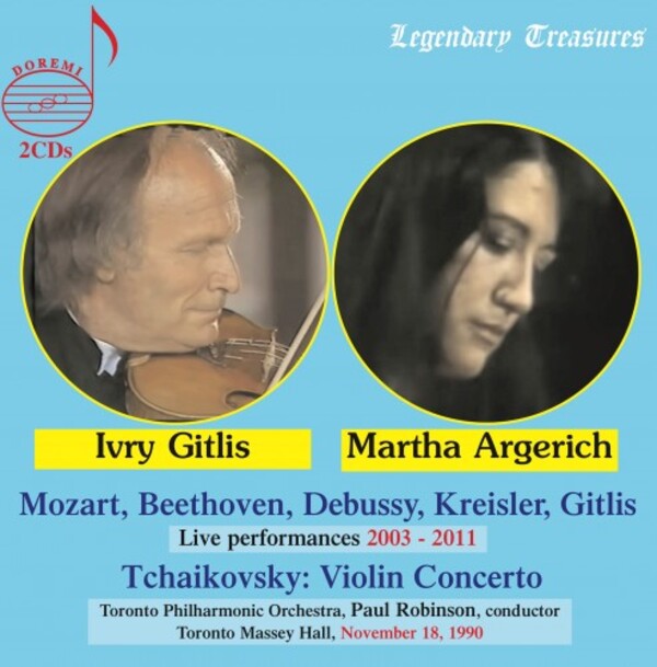 Ivry Gitlis & Martha Argerich Live | Doremi DHR81978