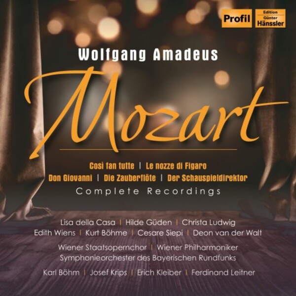 Mozart - 5 Complete Opera Recordings | Haenssler Profil PH23005