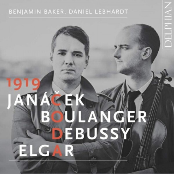1919: Coda - Janacek, Boulanger, Debussy, Elgar | Delphian DCD34288