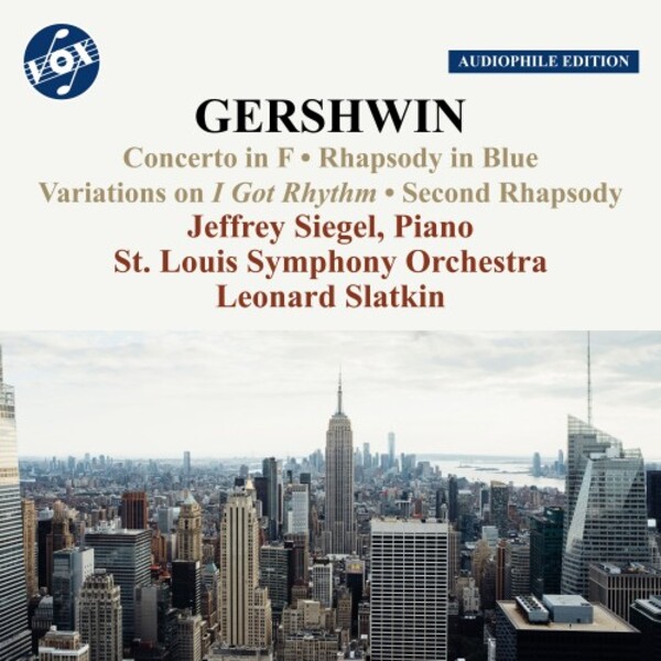 Gershwin - Works for Piano and Orchestra | Vox Classics VOXNX3018CD