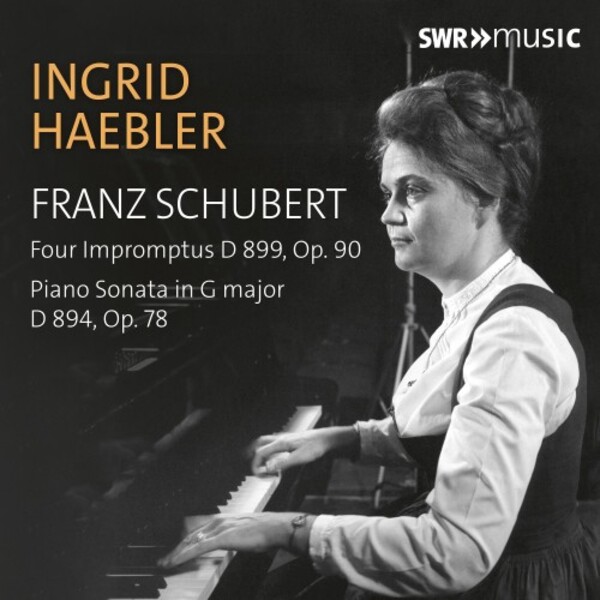 Ingrid Haebler plays Schubert - Piano Sonata no.18, 4 Impromptus D899 | SWR Classic SWR19435CD