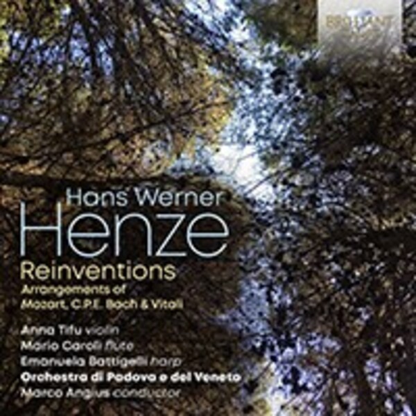Henze - Reinventions: Arrangements of Mozart, CPE Bach & Vitali | Brilliant Classics 97077