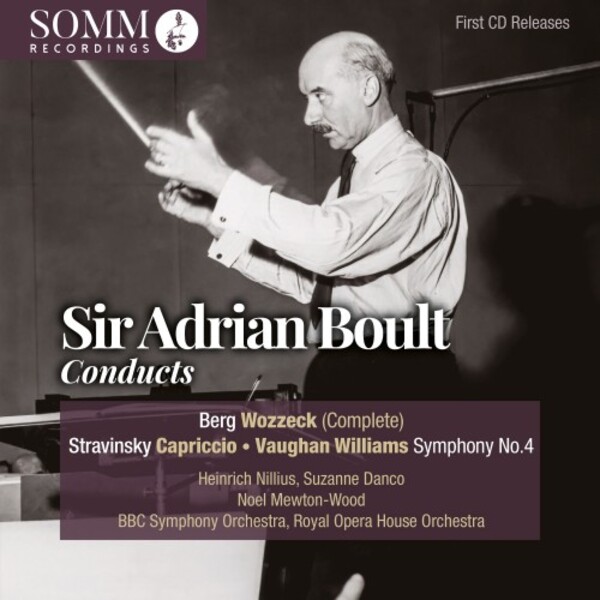 Adrian Boult conducts Bergs Wozzeck + Stravinsky & Vaughan Williams | Somm ARIADNE50242