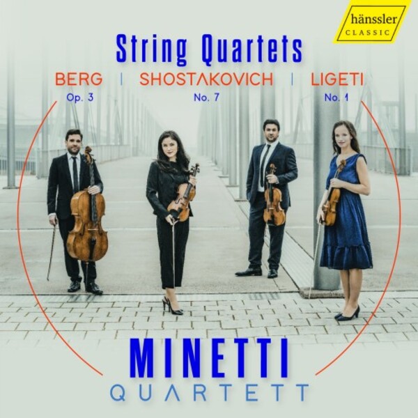 Berg, Shostakovich, Ligeti - String Quartets | Haenssler Classic HC23060
