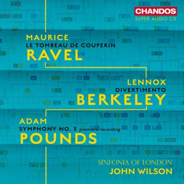Ravel - Le Tombeau de Couperin; Berkeley - Divertimento; Pounds - Symphony no.3 | Chandos CHSA5324