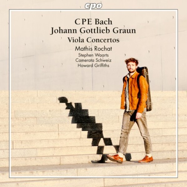 CPE Bach & JG Graun - Viola Concertos | CPO 5556132