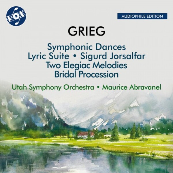 Grieg - Symphonic Dances, Lyric Suite, Sigurd Jorsalfar, etc. | Vox Classics VOXNX3038CD
