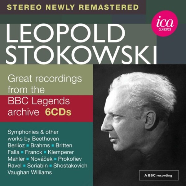 Leopold Stokowski: Great Recordings from the BBC Legends Archive | ICA Classics ICAB5180