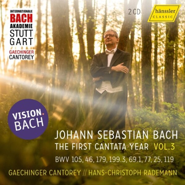JS Bach - The First Cantata Year Vol.3 | Haenssler Classic HC23027