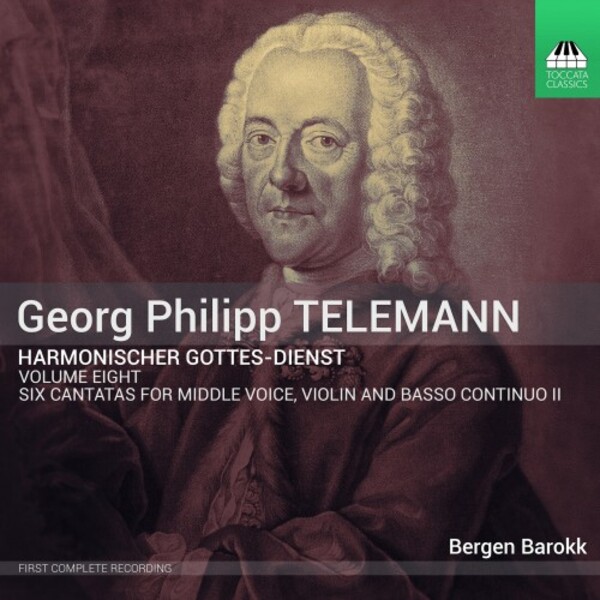 Telemann - Harmonischer Gottes-Dienst Vol.8 | Toccata Classics TOCC0266