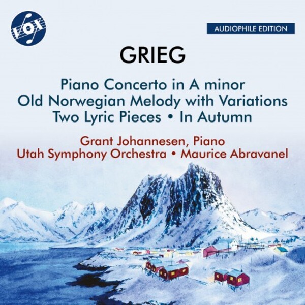 Grieg - Piano Concerto, Old Norwegian Melody with Variations, etc. | Vox Classics VOXNX3040CD