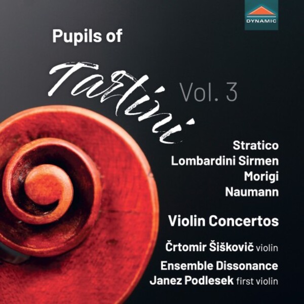Pupils of Tartini Vol.3: Violin Concertos | Dynamic CDS8041