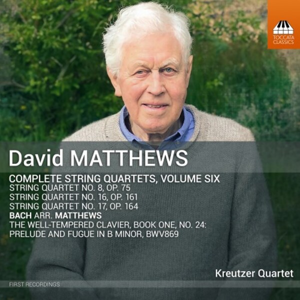 D Matthews - Complete String Quartets Vol.6 | Toccata Classics TOCC0732