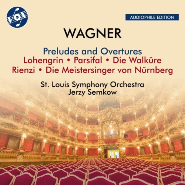 Wagner - Preludes and Overtures | Vox Classics VOXNX3044CD