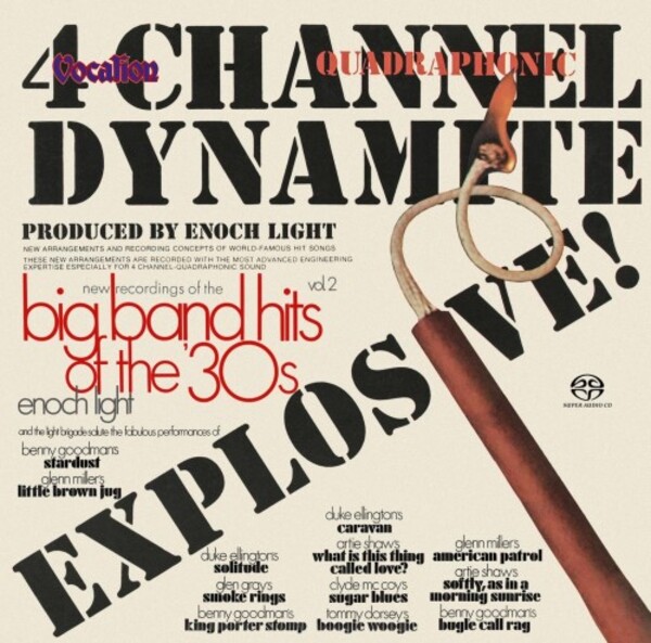 Enoch Light: 4-Channel Dynamite & Big Band Hits of the ’30s Vol.2 | Dutton CDLK4655