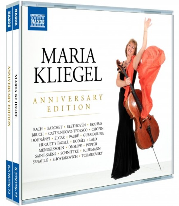 Maria Kliegel: Anniversary Edition | Naxos 857837072