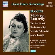 Puccini - Madama Butterfly | Naxos - Historical 811018384