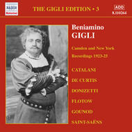 Gigli Edition vol.3 - Camden and New York Recordings (1923-1925) | Naxos - Historical 8110264