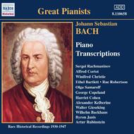 Bach - Piano Transcriptions | Naxos - Historical 8110658
