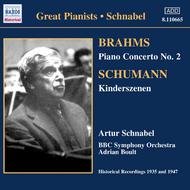 Brahms - Piano Concerto No.2, Schumann - Kinderszenen | Naxos - Historical 8110665
