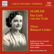 Mahler - Das Lied von der Erde, Ruckert Lieder | Naxos - Historical 8110871