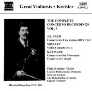 Bach/Mozart/Kreisler - Violin Concertos
