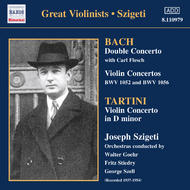 Szigeti - Bach/Tartini Violin Concertos | Naxos - Historical 8110979