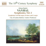 Vanhal - Symphonies vol. 2 | Naxos 8554138