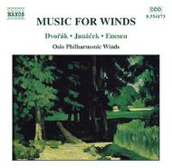 Dvorak - Serenade For Winds, Enescu - Dixtuor, Janacek - Mladi | Naxos 8554173
