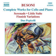Busoni - Complete Works For Cello & Piano | Naxos 8555691