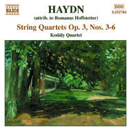 Haydn - String Quartets Op. 3 Nos.3-6 | Naxos 8555704