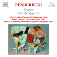 Penderecki - Sextet / Clarinet Quartet / Cello Divertimento | Naxos 8557052