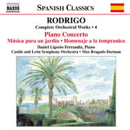 Rodrigo - Piano Concerto, Musica para un Jardin (Complete Orchestral Works, vol. 4) | Naxos 8557101