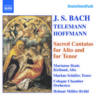 J.S. Bach / Hoffmann / Telemann - Alto and Tenor Cantatas, BWV 35, 55, 160, 189 | Naxos 8557615