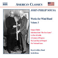 Sousa - Music for Wind Band vol. 3 | Naxos - American Classics 8559092