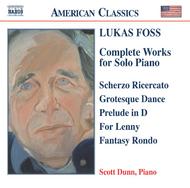Foss - Works for Solo Piano | Naxos - American Classics 8559179
